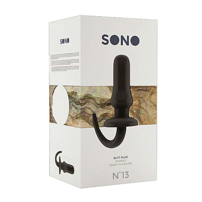 SONO BUTT PLUG GREY 11.3 CM N 13