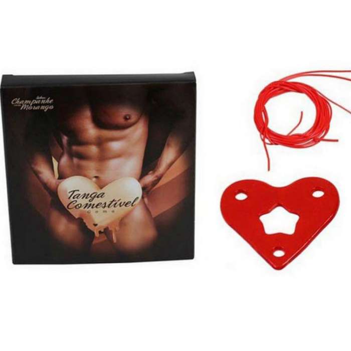 TANGA COMESTIVEL COM SABOR