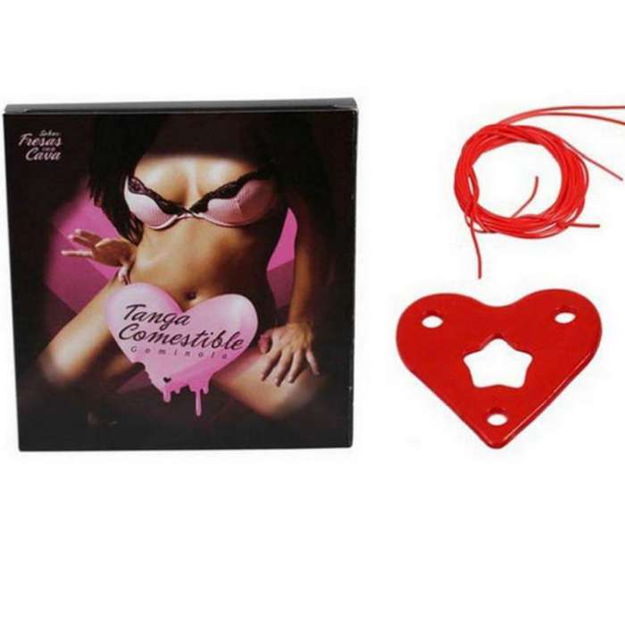 TANGA COMESTIVEL COM SABOR