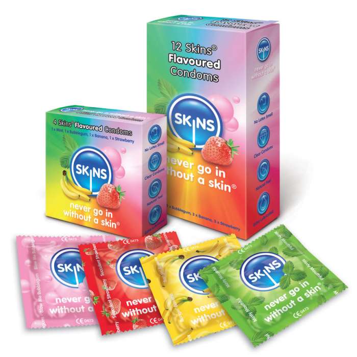 PRESERVATIVOS - SABORES PARA PELE...