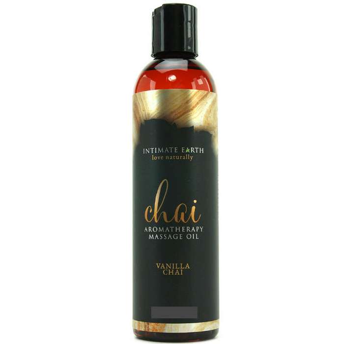 ÓLEO DE MASSAGEM À TERRA ÍNTIMA AROMATERAPIA CHAI VANILLA 120ML