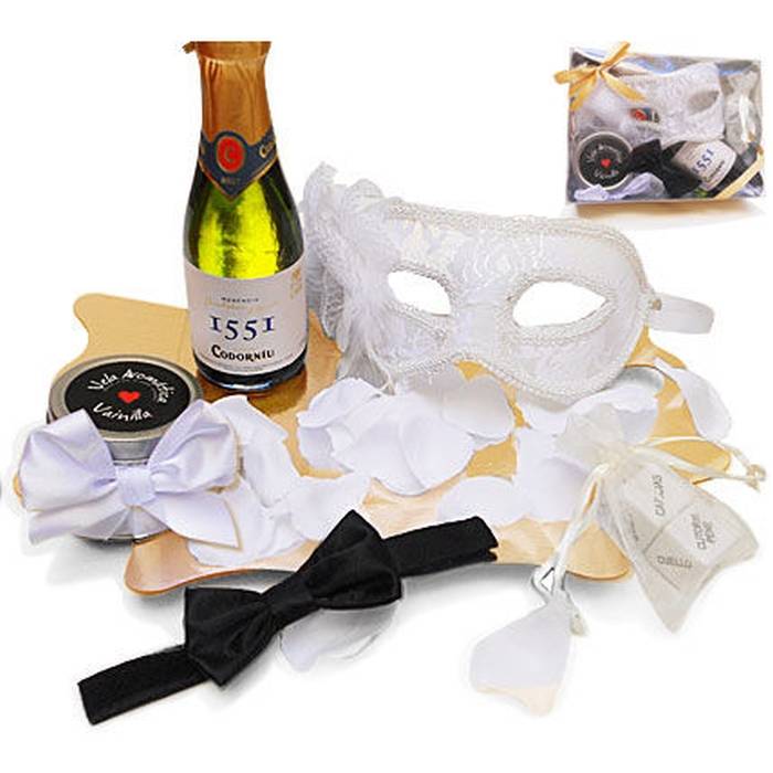 KIT EROTICO RED VENETIAN MASK