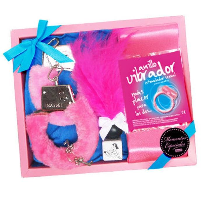 KIT DE BAIXO ERÓTICO / ANEL VIBRADOR (ROSA)