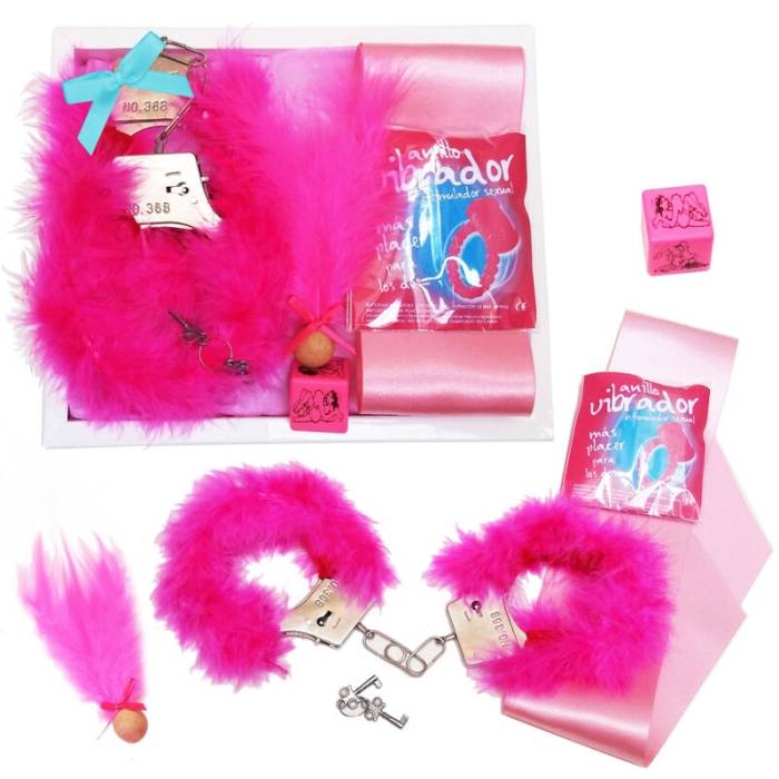 KIT DE BAIXO ERÓTICO / ANEL VIBRADOR (ROSA)