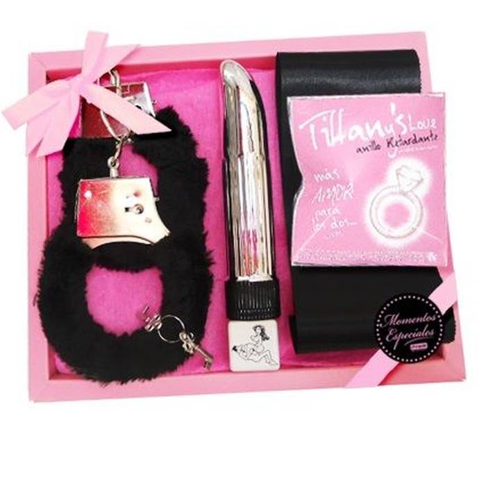 KIT ANEL VIBRADOR ERÓTICO TIFFANYS...