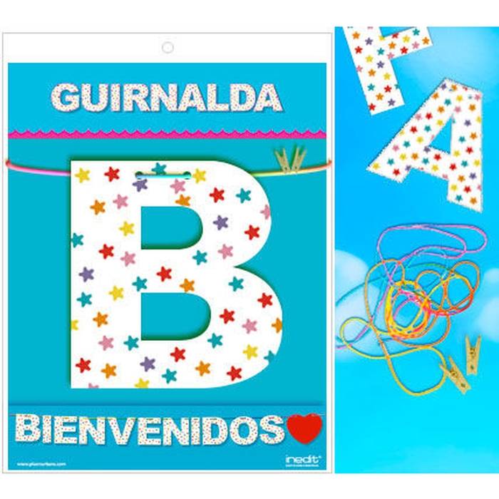 WELCOME GARLAND (CARDBOARD 220gr)