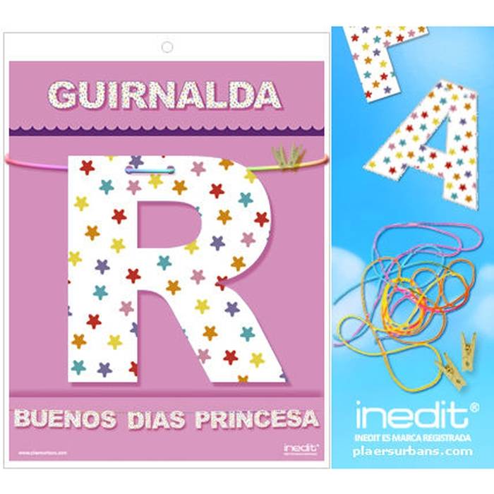 GARLAND BOM DIA PRINCESA (Cartão 2...