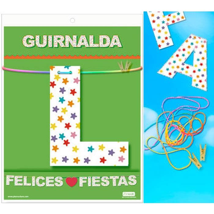 HAPPY HOLIDAYS GARLAND (papelão 220gr)