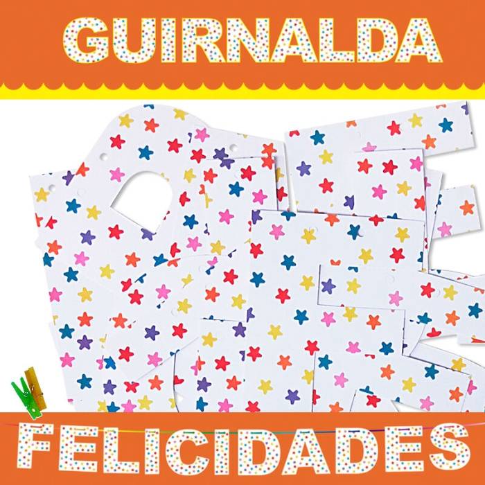 GARLAND PARABÉNS (CARTÃO 220gr)