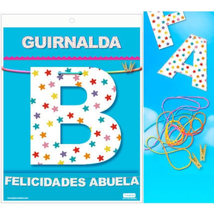 GARLAND PARABÉNS AVÓ (Papelão 220gr)