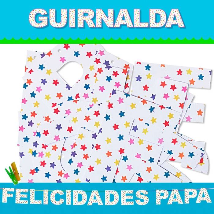 GARLAND PARABÉNS PAPA (Papelão 220gr)