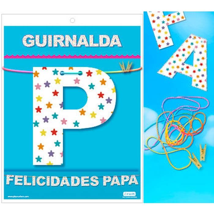 GARLAND PARABÉNS PAPA (Papelão 220gr)