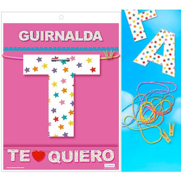 GARLAND I LOVE YOU (Papelão 220gr)