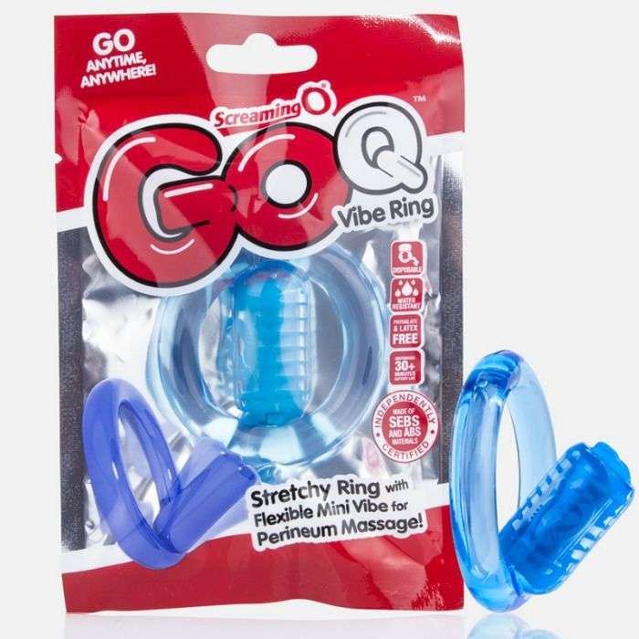 ANEL PARA PÉNIS C/ VIBRAÇÃO - SCREAMING O GO Q