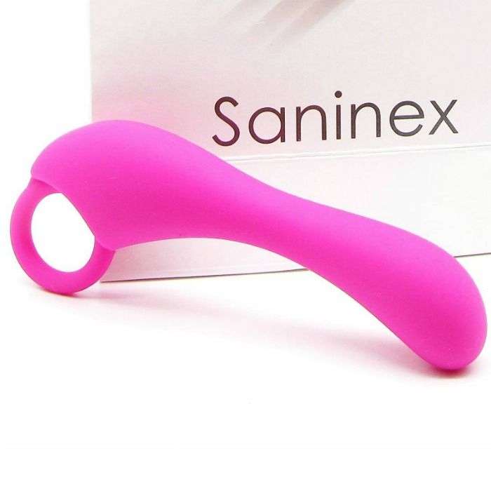 ESTIMULADOR ANAL SILICONE ROSA SANINEX