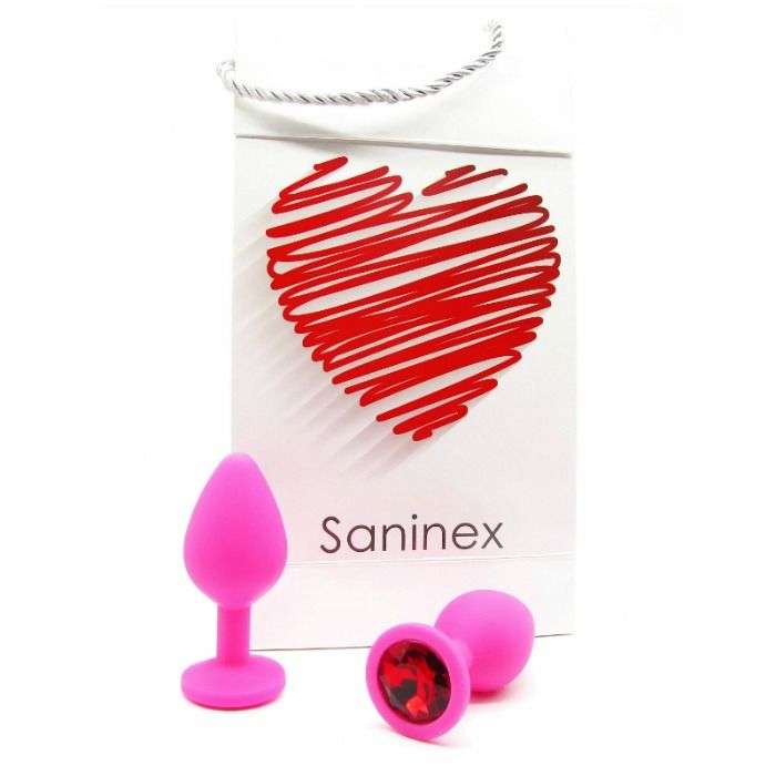 SANINEX PLUG INTENSE ORGASMIC ANAL SEX UNISEX PINK