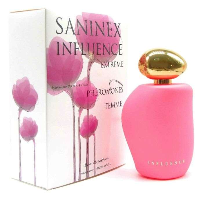 PERFUME AFRODISIACO - PERFUME DE MULHER COM EXTREMO DE INFLUÊNCIA DE SANINEX FEROMONAS.