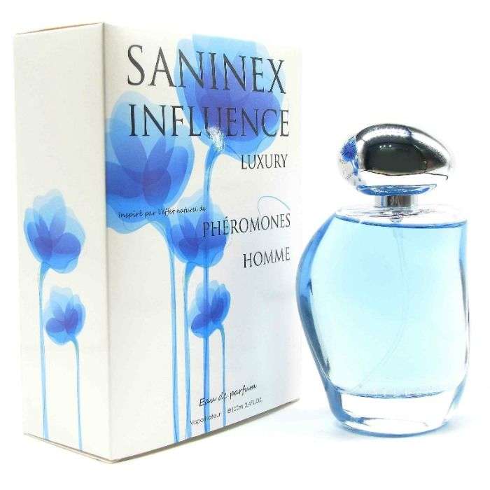 PERFUME AFRODISIACO - PERFUME PARA HOMENS COM FEROMONAS SANINEX INFLUENCE LUXURY.