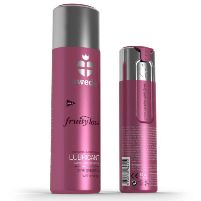 LUBRIFICANTE - SWEDE FRUITY LOVE POMELO ROSA CON MANGO 50 ML