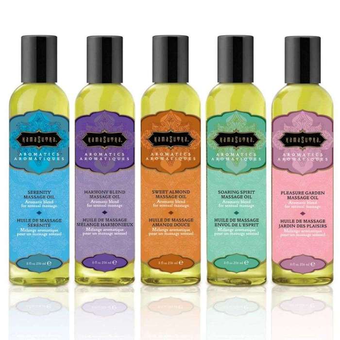 OLEO AFRODISIACO - KAMASUTRA ACEITE DE MASAJE MEZCLA ARMONIOSA 236ML