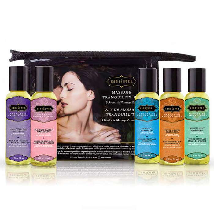 KIT DE MASSAGEM - KAMASUTRA