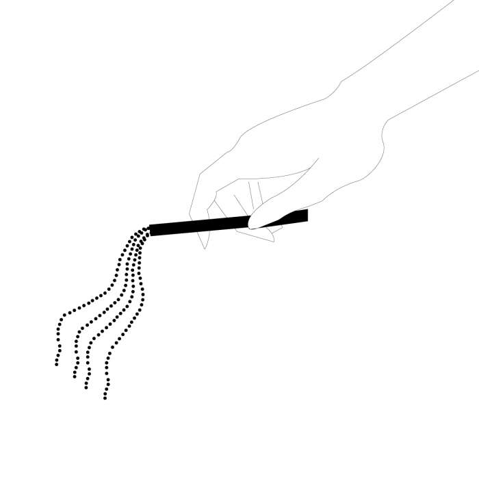 COLAR DE CHICOTE DE CORRENTE METÁLICA -  BIJOUX INDISCRETS