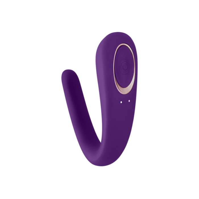 VIBRADOR DUPLA ESTIMULAÇÃO CASAL - SATISFYER