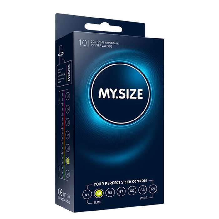 MY SIZE NATURAL CONDOM LATEX 49MM ...