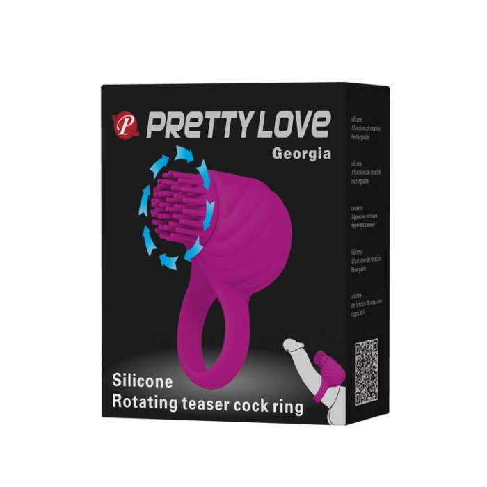 ANEL VIBRATÓRIO E GIRATÓRIO - GEORGIA PRETTY LOVE