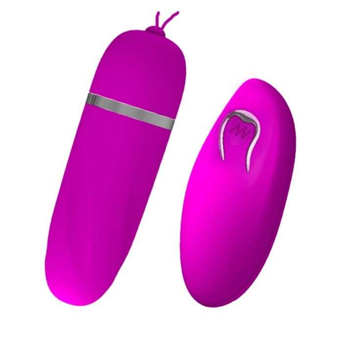 OVO VIBRADOR COM COMANDO - PRETTY LOVE