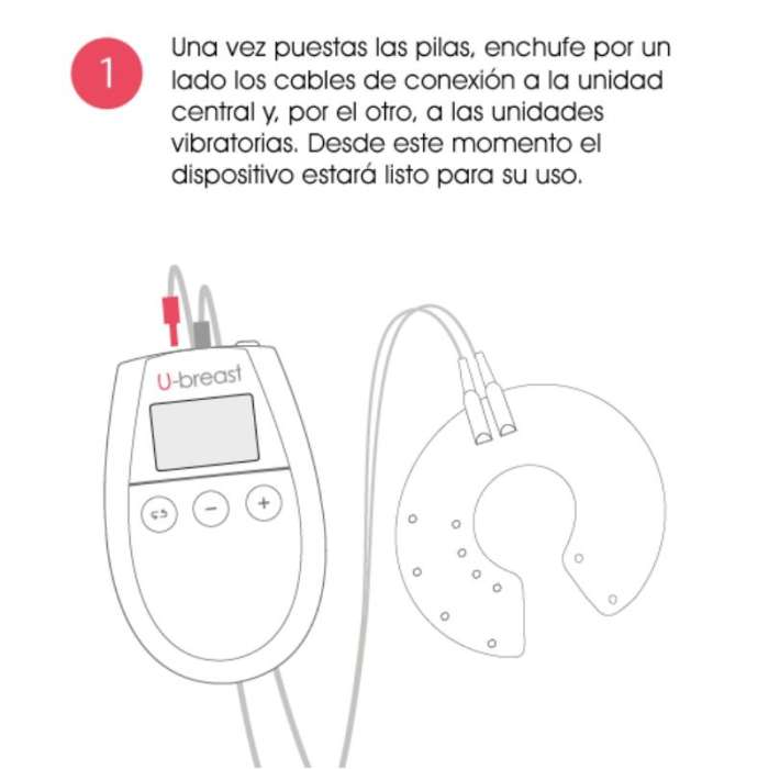 ELECTROESTIMULADOR PARA AUMENTO DE PEITO - U BREAST