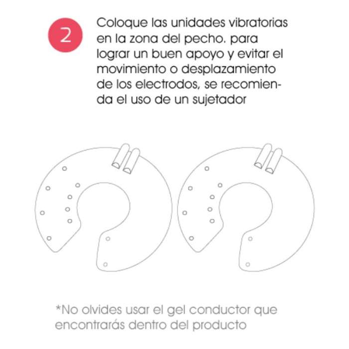 ELECTROESTIMULADOR PARA AUMENTO DE PEITO - U BREAST