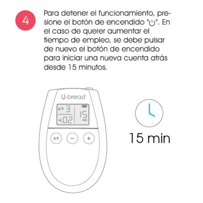 ELECTROESTIMULADOR PARA AUMENTO DE PEITO - U BREAST