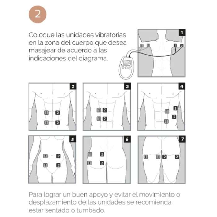 ELECTROESTIMULADOR TONIFICANTE DE MUSCULOS - U TONIC