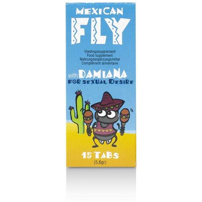 POTENCIADOR SEXUAL - MEXICAN FLY 15 TABS