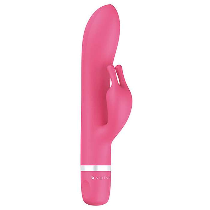 MASSAGEADOR COM ESTIMULADOR DE CLITORIS - B SWISH BWILD CLASSIC BUNNY