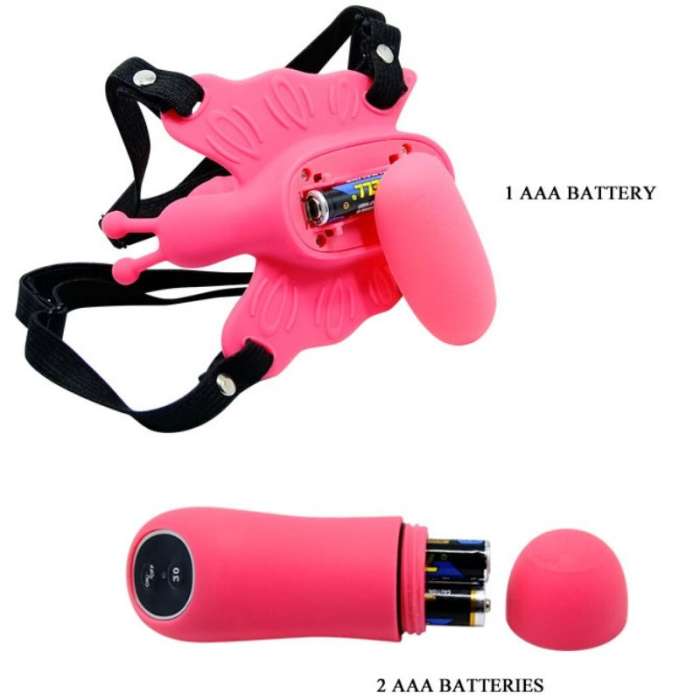 ARNÊS ESTIMULADOR DE CLITORIS C/ CONTROLE REMOTO - ULTRA PASSIONATE