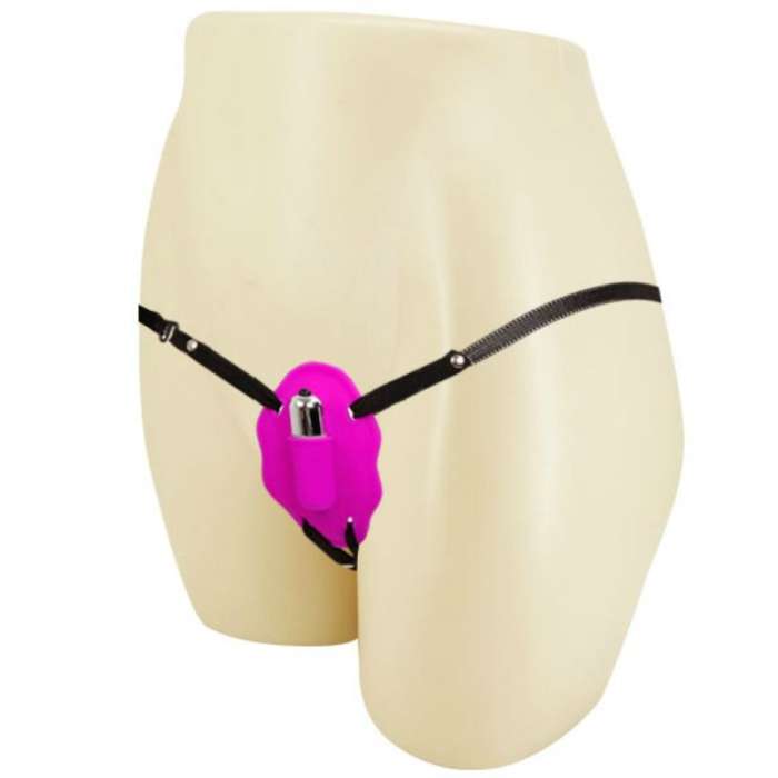 HARNES COM VIBRADOR - CAVALEIRO DO AMOR