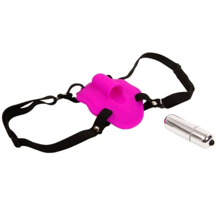 HARNES COM VIBRADOR - CAVALEIRO DO AMOR