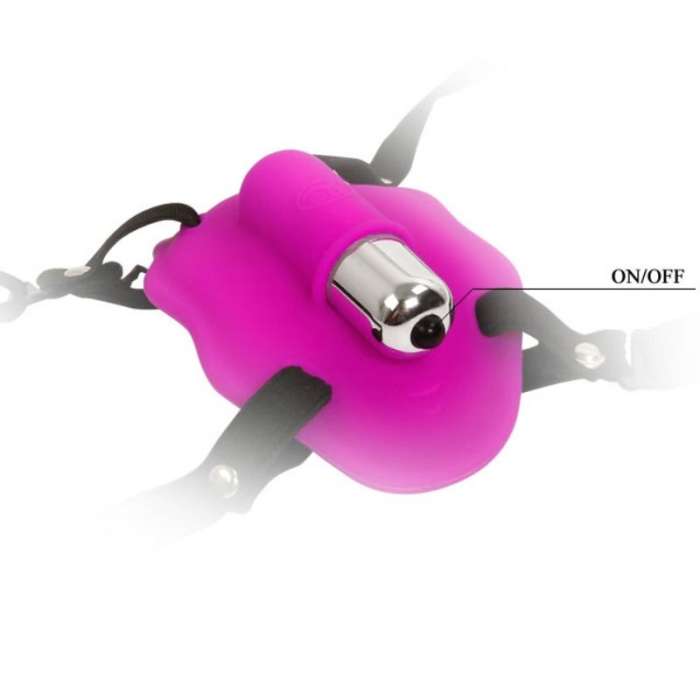 HARNES COM VIBRADOR - CAVALEIRO DO AMOR