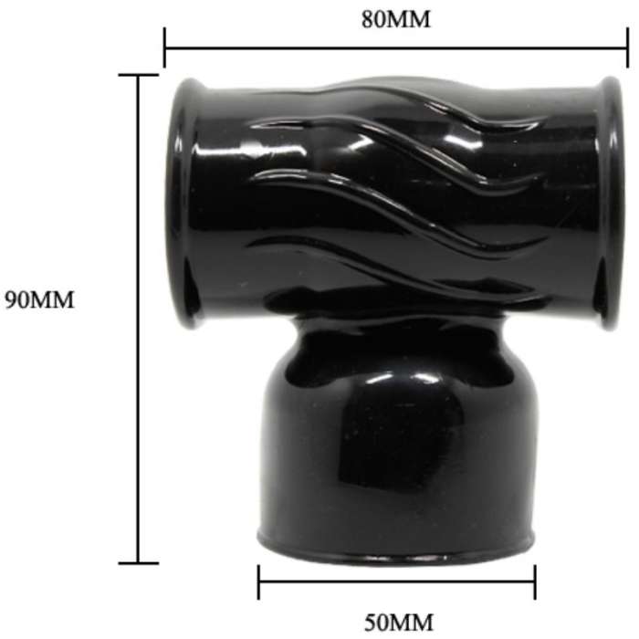 CABEÇA DE POTÊNCIA - PÊNIS DE CABEÇA DE MASSAGEADOR DE VARINHA INTERCAMBIÁVEL