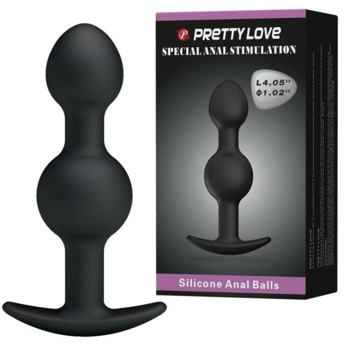 PLUG DE BOLAS ANAIS - PRETTY LOVE