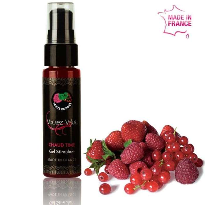 LUBRIFICANTE QUENTE - VOULEZ-VOUS  FRUTOS ROJOS 30 ML
