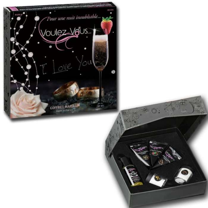 KIT DE MASSAGEM - CAIXA DE CASAMENTO VOULEZ-VOUS