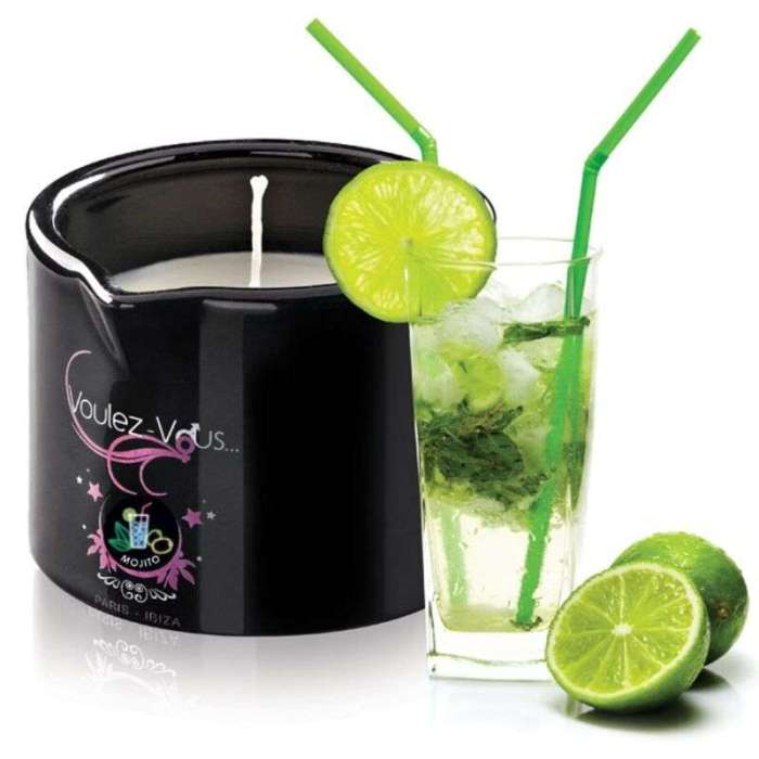 VOULEZ-VOUS VELA DE MASAJE MOJITO ...