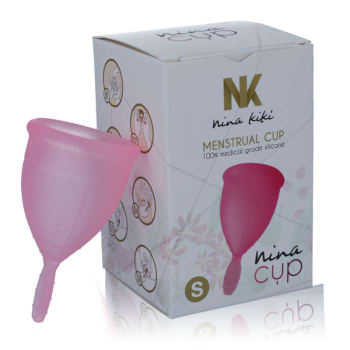 NINA CUP MENSTRUAL CUP TAMANHO S ROSA