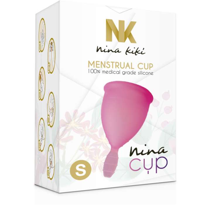 NINA CUP MENSTRUAL CUP TAMANHO S ROSA