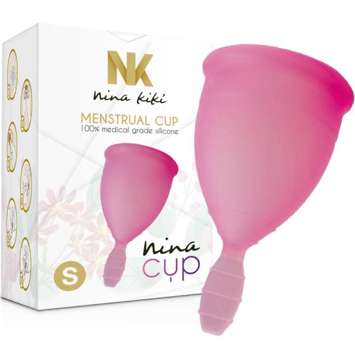 NINA CUP MENSTRUAL CUP TAMANHO S ROSA