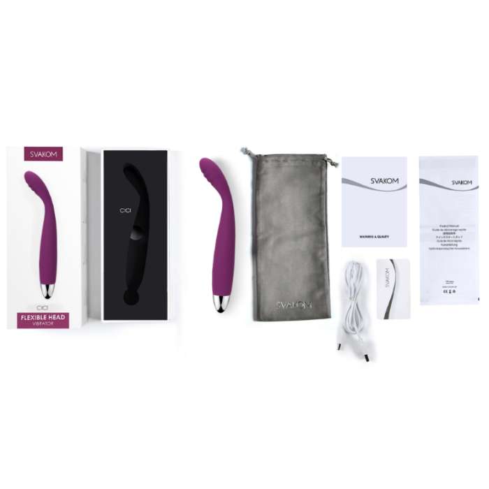 VIBRADOR FLEXIVEL - SVAKOM CICI