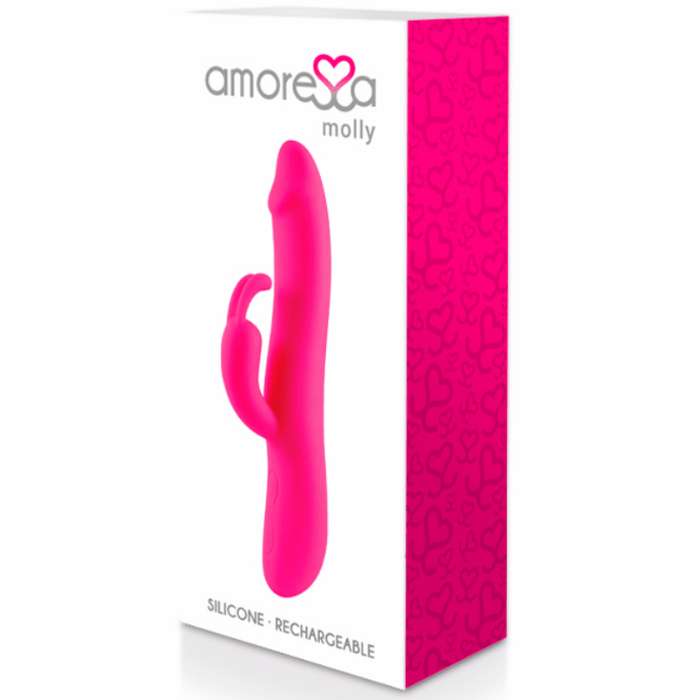 VIBRADOR DUPLA ESTIMULAÇÃO - MOLLY AMORESSA